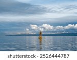 Fog on Elliott Bay Puget Sound Washington