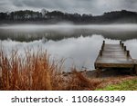 Fog on Lake Guntersville in Alabama