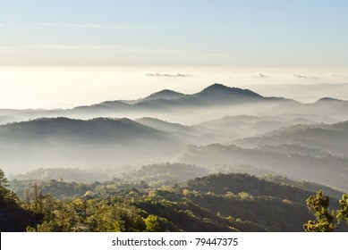 Fog on the mountain - Powered by Shutterstock