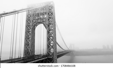 Fog Over George Washington Bridge