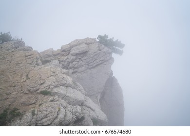 Fog, rock                          