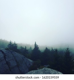 Fog Setting Over Mt Monadnock