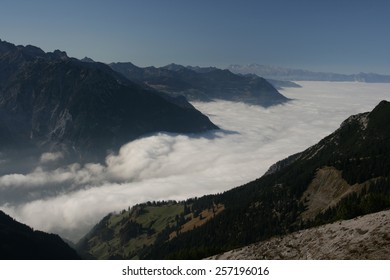 fog in valley