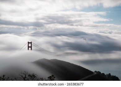 Foggy Golden Gate Sunrise