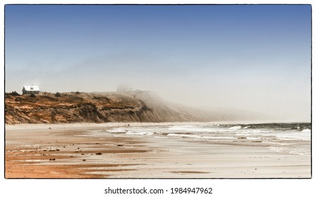 Foggy Lanscape Prince Edward Island Canada