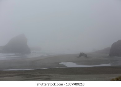 Foggy Morning on the Rocky Oregon Coast - Powered by Shutterstock