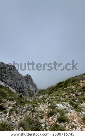 Similar – View from the Rock of Gibraltar across the sea