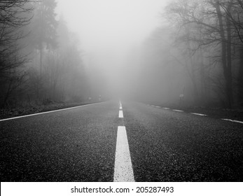 Foggy Road