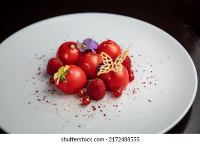 Foie Gras Pate On A Plate
