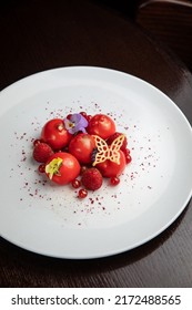 Foie Gras Pate On A Plate
