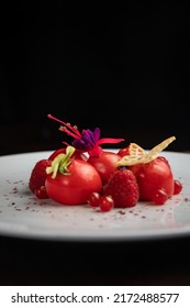 Foie Gras Pate On A Plate
