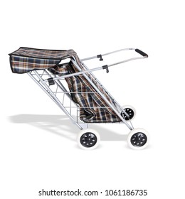 foldable shopping trolley bunnings