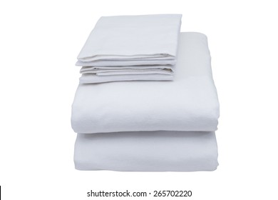 Folded Bed Linen Duvet Cover On Stock Photo 265702220 | Shutterstock