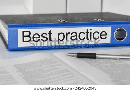Folder with the label Best Practice