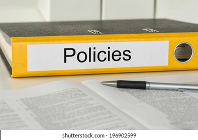 Folder With The Label Policies