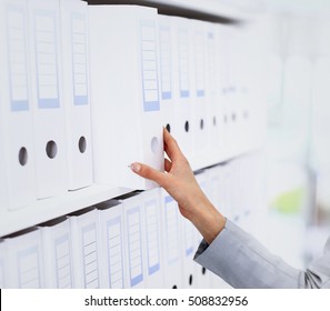 Folders for documents  - Shutterstock ID 508832956