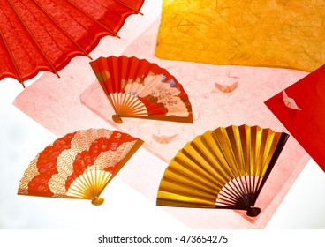 和柄 扇子 の写真素材 画像 写真 Shutterstock