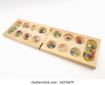 Folding Mancala Board Game