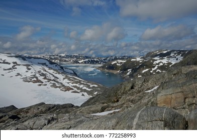 Folgefonna Glacier Natural Landscape (Norway)