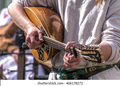 Folk music traditional instrument - Shutterstock ID 406178272