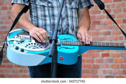 folk slide guitar