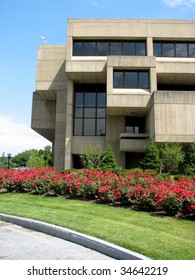 Folsom Library At Rensselaer Polytechnic Institute In Troy, New York