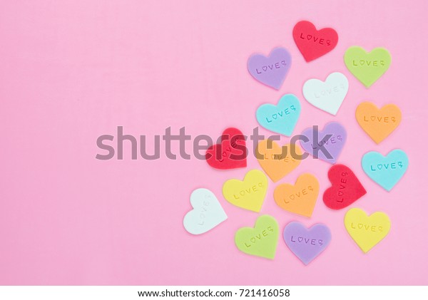 Fondant Icing Cake Decoration Heart Shape Stock Photo Edit Now