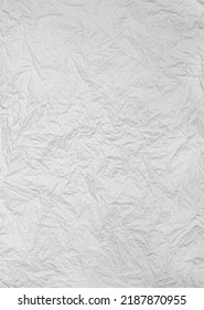 Fondo con detalle y textura de papel arrugado de color blanco