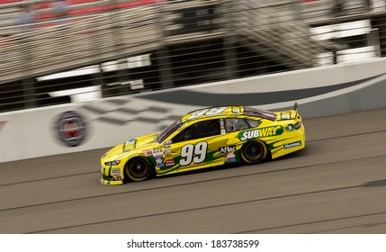 FONTANA, CA - MAR 22: Carl Edwards At The Nascar Sprint Cup At Auto Club Speedway In Fontana, CA On March 22, 2014