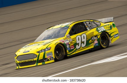 FONTANA, CA - MAR 22: Carl Edwards At The Nascar Sprint Cup Practice At Auto Club Speedway In Fontana, CA On March 22, 2014