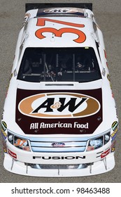 FONTANA, CA. - OCT 9: Sprint Cup Series Driver Dave Blaney In The A&W All American Food #37 Car During The Pepsi Max 400 Practice On Oct 9 2010 At The Auto Club Speedway.