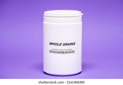 Food Additives. Nutritional Supplements Microelements, Vitamins And Additional Substances For Bodybuilding And Sports Activities Whole Grains