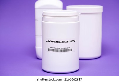 Food Additives. Nutritional Supplements Microelements, Vitamins And Additional Substances For Bodybuilding And Sports Activities Lactobacillus Reuteri