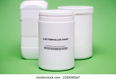 Food Additives. Nutritional Supplements Microelements, Vitamins And Additional Substances For Bodybuilding And Sports Activities Lactobacillus Casei