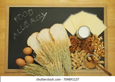 Food allergy. Food can cause food allergy in baby and toddler.
The key common food allergy is egg, milk, peanuts, tree nuts, wheat, soy.
Allergy in proteins