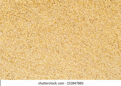 Food Background Of Millet Groats