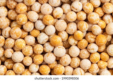 Food Background - Raw Dried Whole Yellow Peas