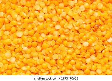 Food Background - Raw Split Red Lentils