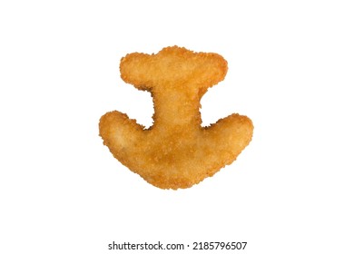 Food Bites Fried Chicken Nuggets In Anchor Shape