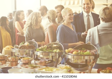 Food Brunch Cafe Catering Dining Cheers Event Concept