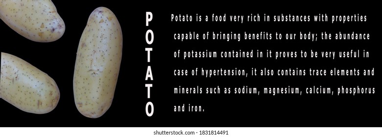 Food Card Template With Product Characteristics. Mediterranean Diet