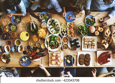 Food Catering Cuisine Culinary Gourmet Buffet Party Concept - Powered by Shutterstock