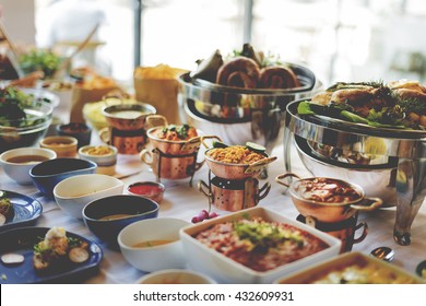 Food Catering Cuisine Culinary Gourmet Buffet Party Concept