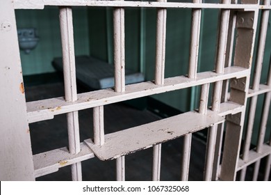 Food Channel Through Prison Cell's Bars