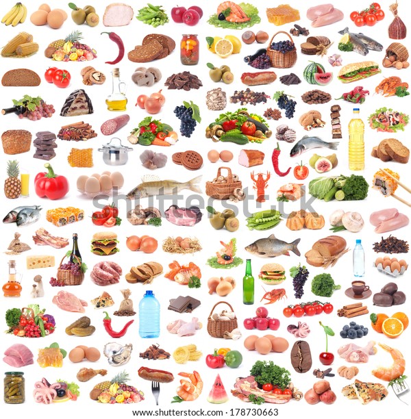 Food Collection Stock Photo (Edit Now) 178730663