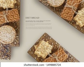 Download Crispbread Images Stock Photos Vectors Shutterstock PSD Mockup Templates