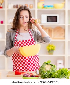 Food Cooking Tv Show In The Studio