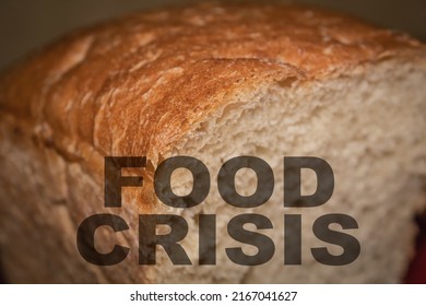 Food Crisis Danger Concept. Preventing Famine In The Country. Food Crisis