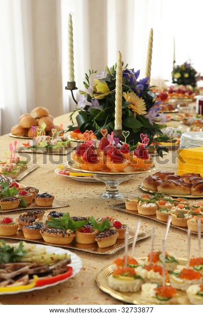 Food Dishes Decoration Restaurant Stock Photo Edit Now 32733877