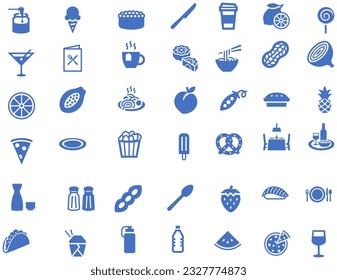 Food and drinks icon Illustration used as object in creating logos, backgrounds, templates, and design. - Shutterstock ID 2327774873